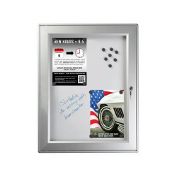 Vitrina para exterior magnética