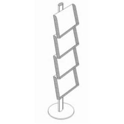 Columna FOUR con 4 baldas esquema