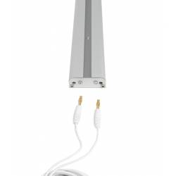 Cable fuente de alimentación a carril, perfil no incluido