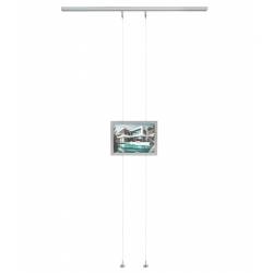 KIT COMPLETO CARPETAS CON LUZ 1 COLUMNA y 1 CARPETA DIN A4