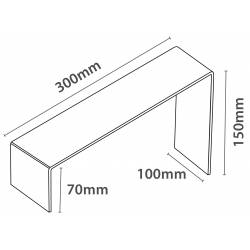 Peana para zapatos medidas