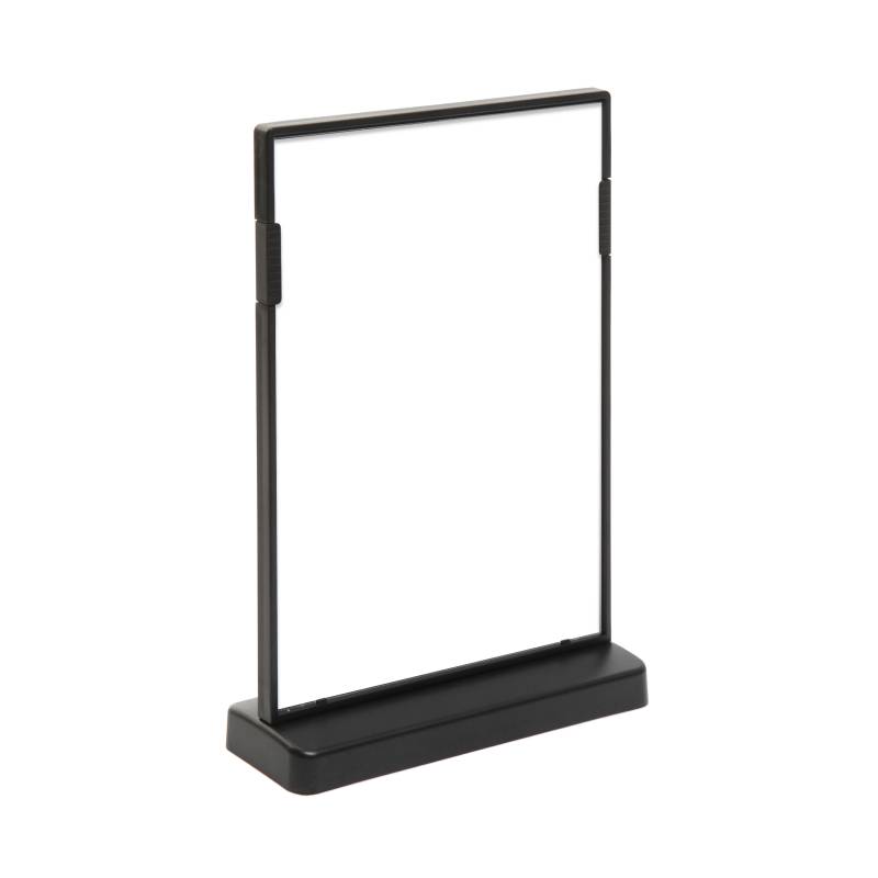 Portamenu NEGRO para DIN A5