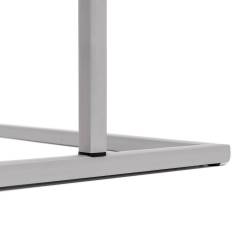 Portagraficas con patas color aluminio