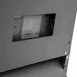 CABALLETE DIGITAL NEGRO CON MONITOR SAMSUNG DE 43 pulgadas 7