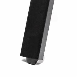 PIZARRA CABALLETE VOLTEABLE  EN COLOR NEGRO DETALLE 5