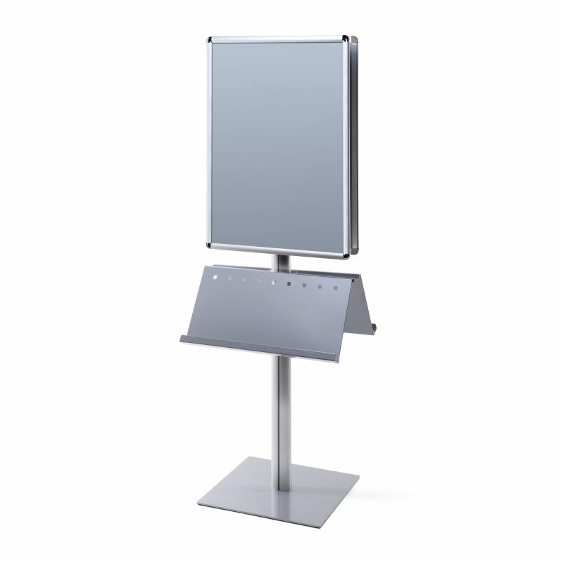 Marco click a 2 caras para A1 con pata y portafolletos