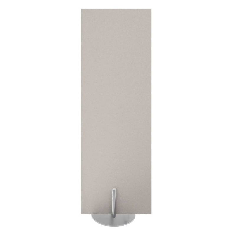 Base redonda de acero pintado blanco para rígidos