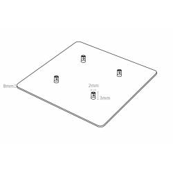 Patas para truss medidas
