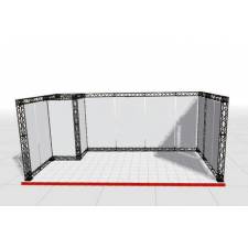 Truss cuadrado de 15x15 ejemplo de construcción