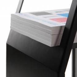 Portafolletos de metal para DIN A4 con marco gran capacidad