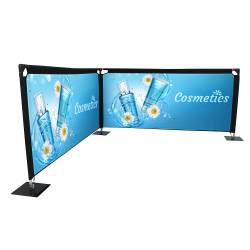 Banner cafe de 4 metros de ancho posibilidad de montar en esquina