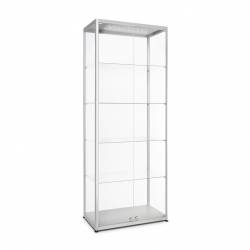 Vitrina De Exposición iluminada 80 x 40 x 200 cm