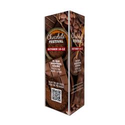 TOTEM A 4 CARAS PARA TEXTIL EJEMPLO