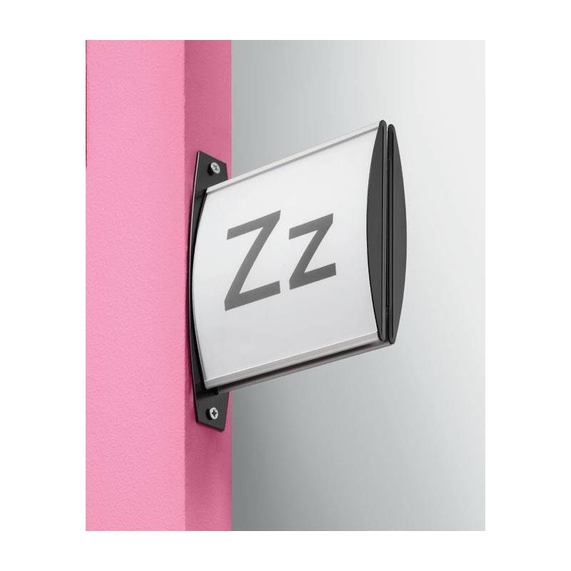 Banderola con perfil curvo