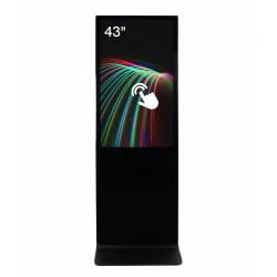 TOTEM DIGITAL TACTIL CON PANTALLA DE 43" 2