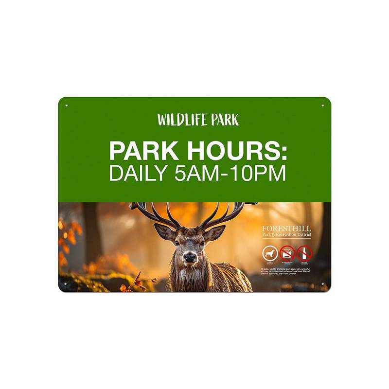 Cartel APTO PARA EXTERIOR de 50X70 cm en BOND de 3 mm