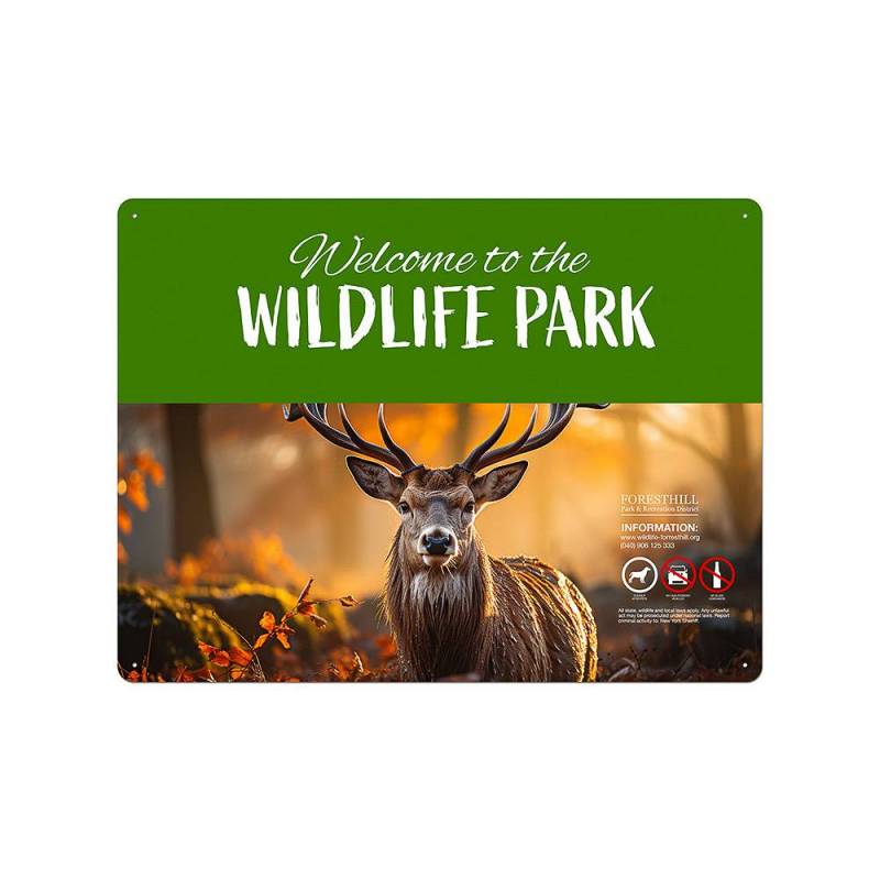 Cartel APTO PARA EXTERIOR de 60x80 cm en BOND de 3 mm