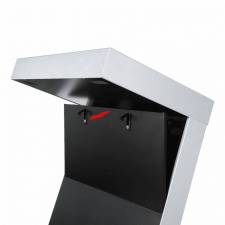 ATRIL DIGITAL CON MONITOR SAMSUNG VISTA LATERAL