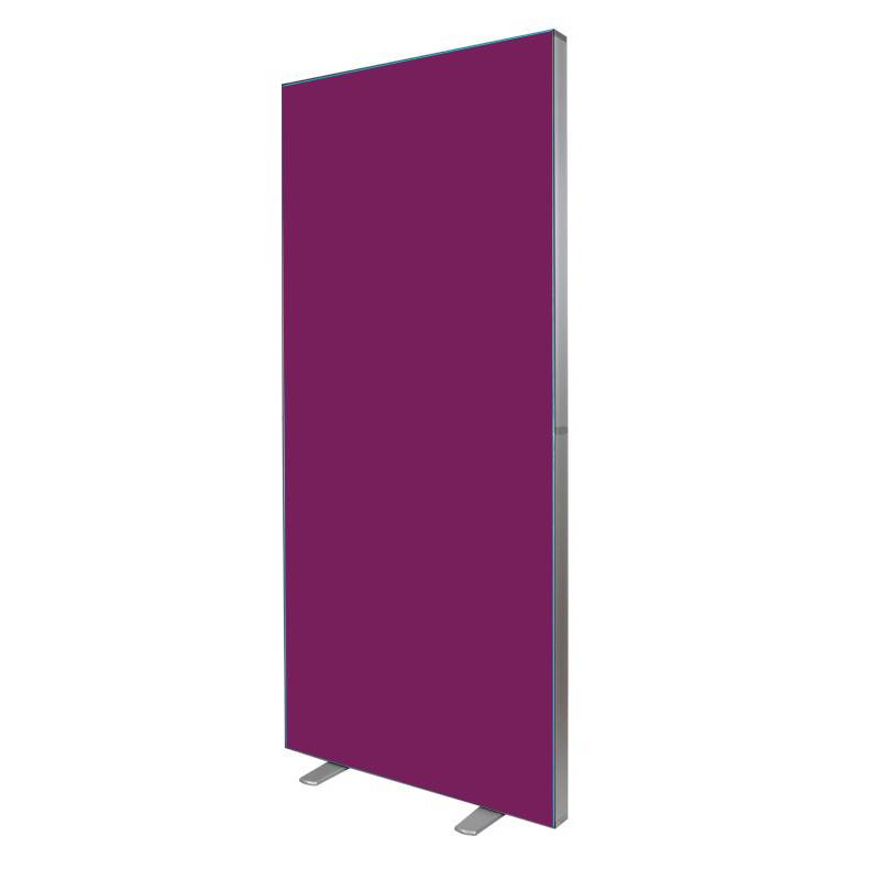 Totem luminoso de 85 x 200 centímetros para textil