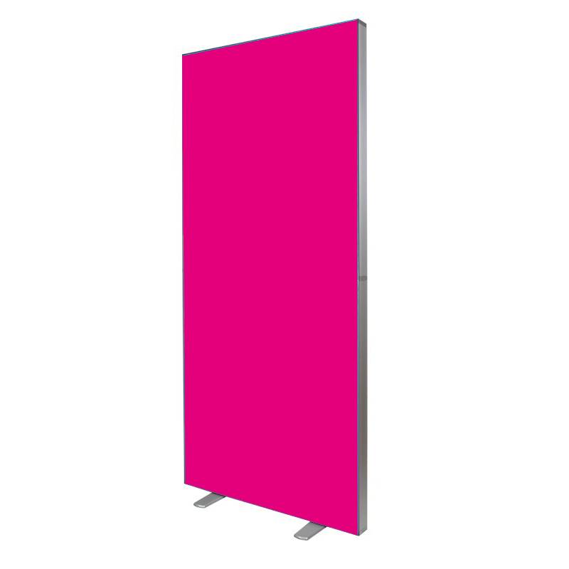 Totem luminoso de 100 x 230 centímetros para textil