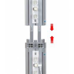 Totem luminoso para textil 2