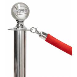 Cordón liso económico para postes separadores poste no incluido