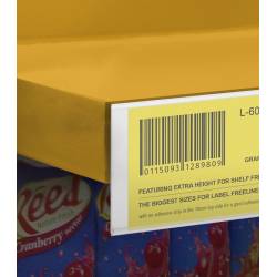 Perfil portaprecios adhesivo de 60 mm 4