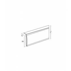 Perfil en L adhesivo para etiqueta de 39 mm de alto 3