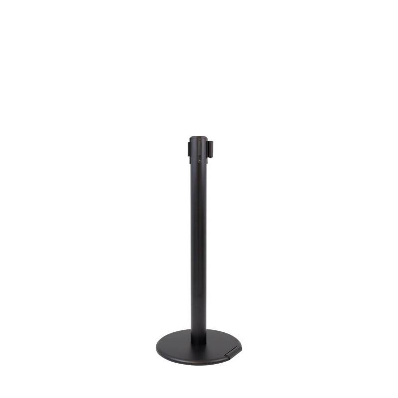 poste separador de cinta con rueda