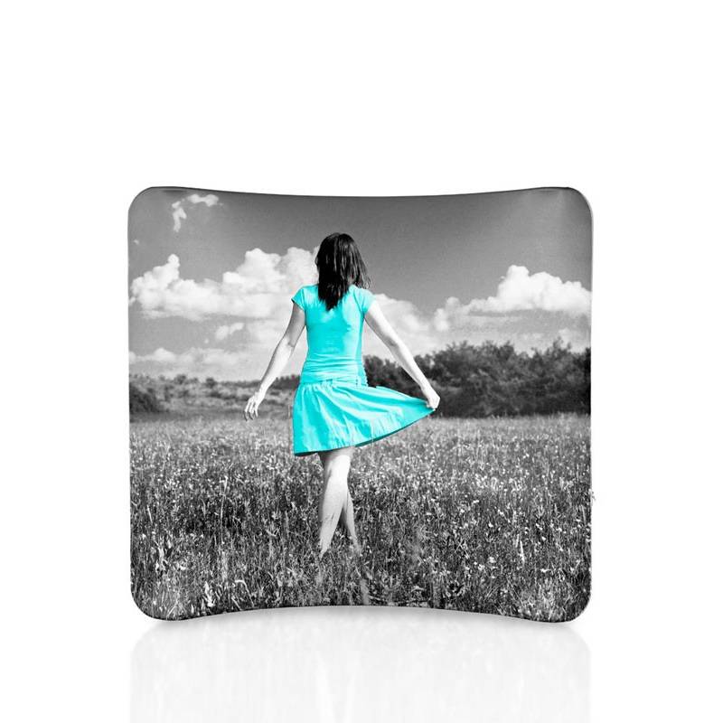 Display para textil curvo 250x230 cm