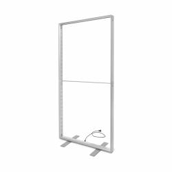 Totem luminoso automontable de 100 x 200 centímetros para textil 6