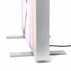 Totem luminoso automontable de 100 x 200 centímetros para textil 11