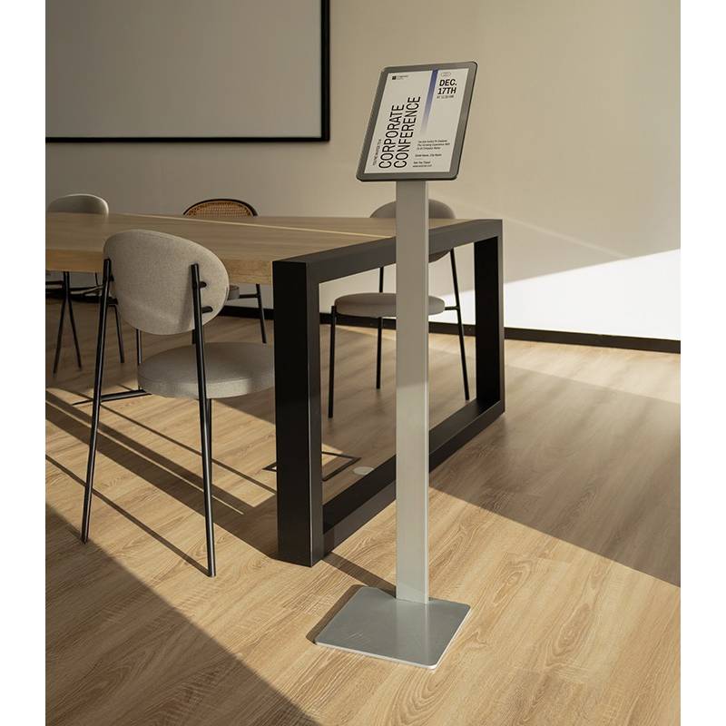 Portagráfica o portamenú a una cara A4 de pie