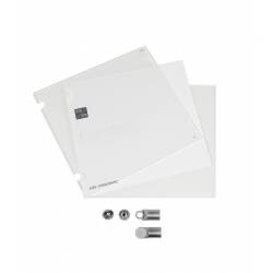 Señaletica Acrílica tipo Bandera 21x21 cm piezas