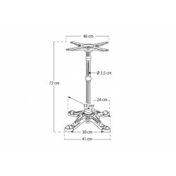 BASE DE HIERRO FUNDIDO