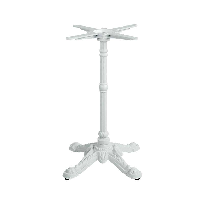 BASE DE HIERRO FUNDIDO BLANCA ALTO 72 CM