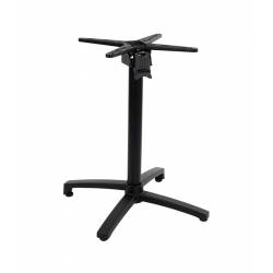 BASE PLEGABLE NEGRA PARA MESA ALTO 72 CM 2