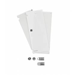 Señaletica Acrílica tipo Bandera 14.5x29.7 cm piezas