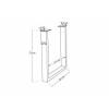 SET DE 2 PATAS PARA MESA DE 72 CM DE ALTO