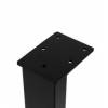 SET DE 2 PATAS NEGRAS PARA MESA DE 72 CM DE ALTO 3