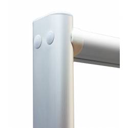 Sistema de carpetas sobre bastidor 90 x 212 cm detalle unión