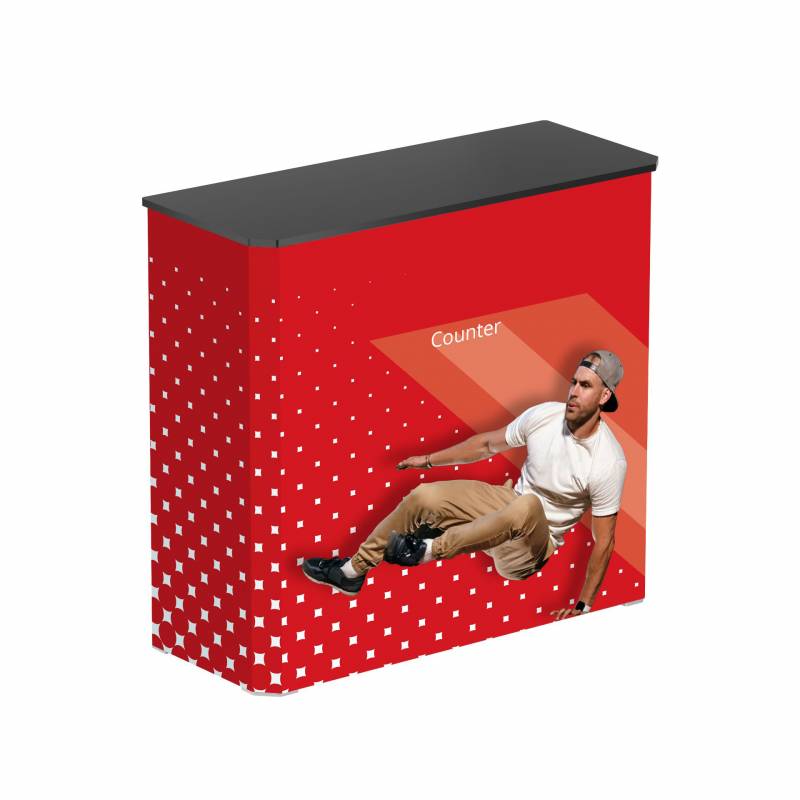 Mostrador recto portatil