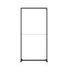 Pared modular Flexframe de 1 metro hasta 250 cm de alto en Negro 3