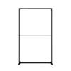 Pared modular Flexframe de 120 cm de ancho hasta 250 cm de alto en Negro 2