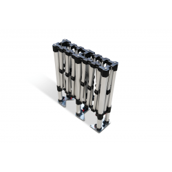 Mostrador Extra Grande plegado