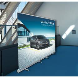 Roll Up 280 x 206 cm. de alta calidad ejemplo de uso