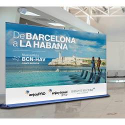 Roll Up de alta calidad de 3 metros de ancho