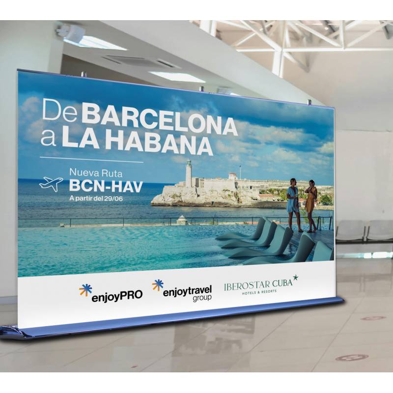 Roll Up de alta calidad de 3 metros de ancho