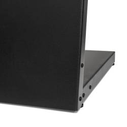 Totem digital desmontable en forma de L con Monitor Samsung 4