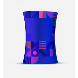 Mostrador curvo de montaje automático